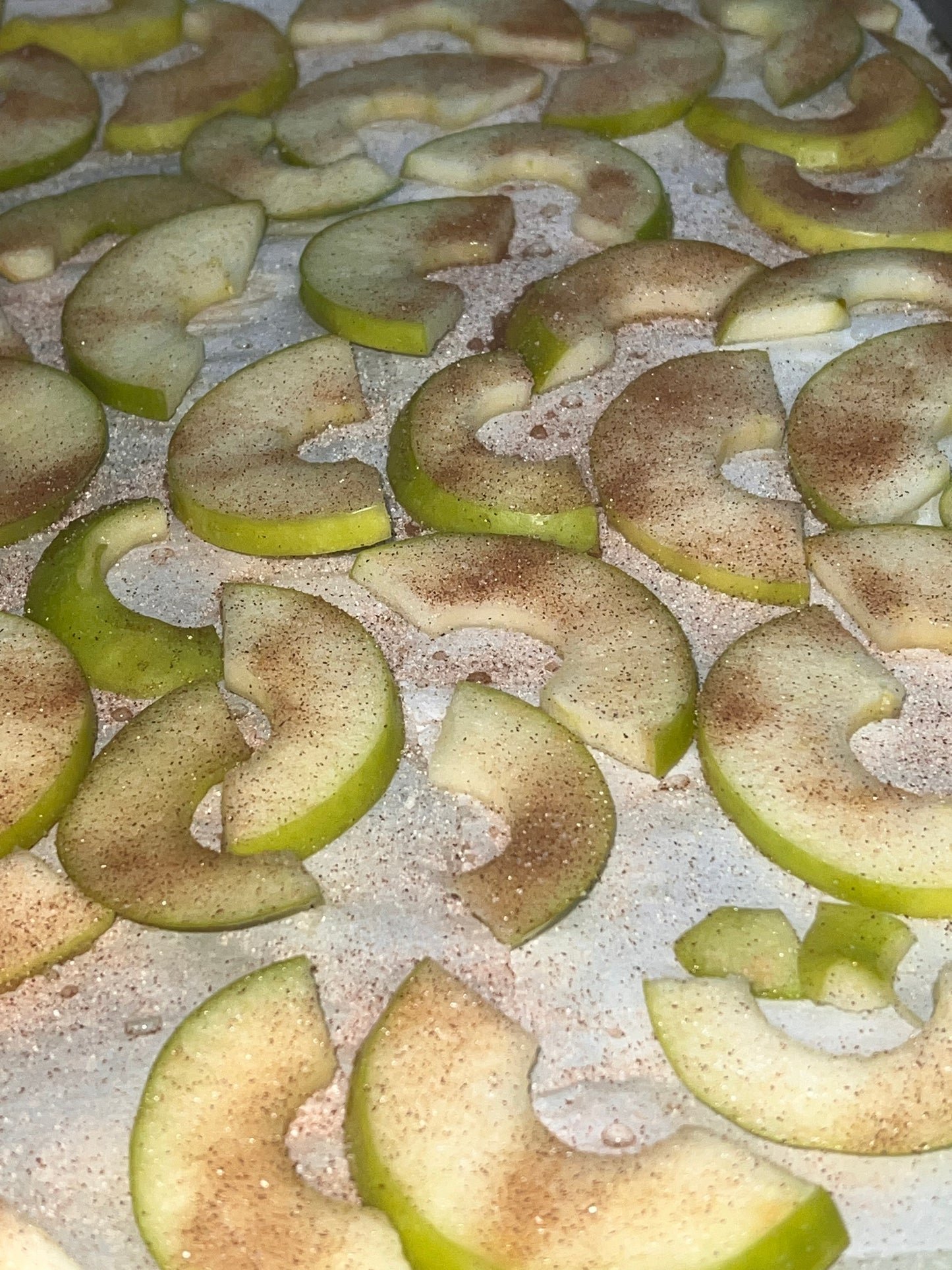 Apples with Cinnamon Sugar